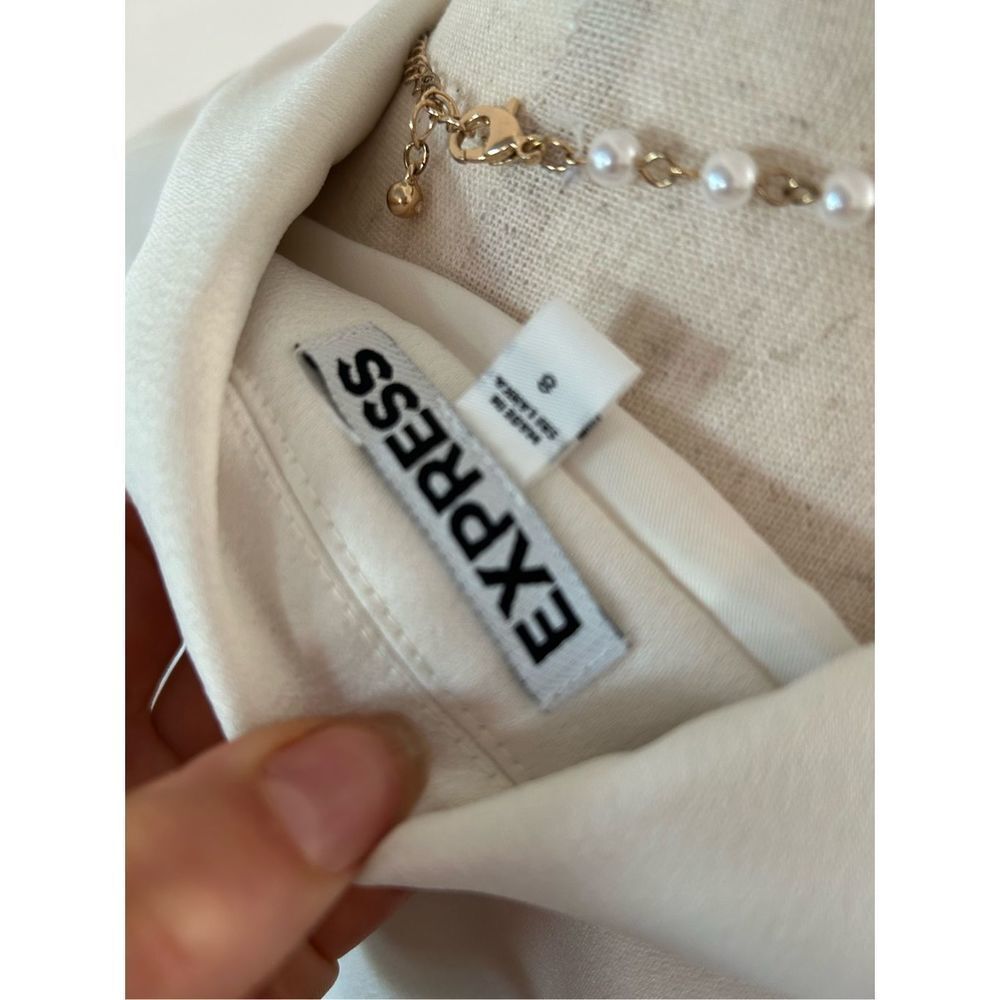 Sold Express blazer black and white size 8 - Picture 3 of 5